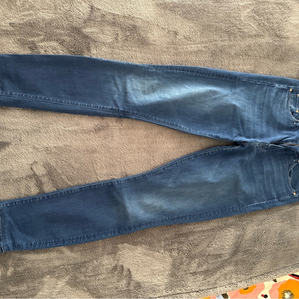 MOTHER The Looker Classic Indigo Jeans